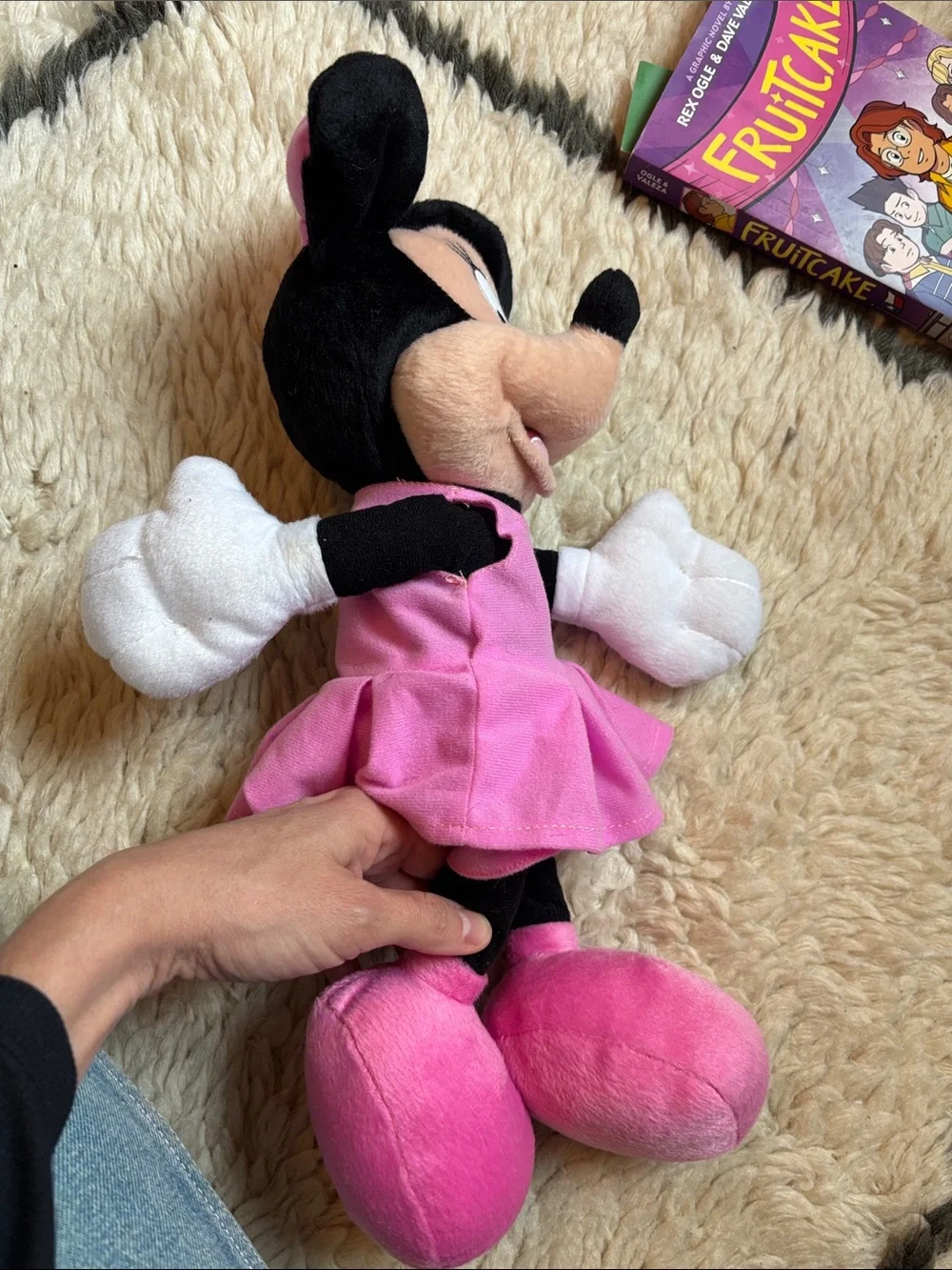 Disney Minnie Mouse Plush Toy - Pink Bow & Dress